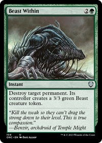 Beast Within (104) [Commander: Phyrexia: All Will Be One]