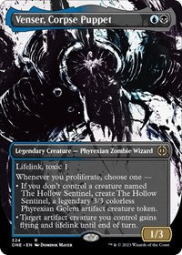 Venser, Corpse Puppet (Showcase) (324) [Phyrexia: All Will Be One]