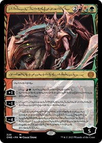 Lukka, Bound to Ruin (Phyrexian) (328) [Phyrexia: All Will Be One]
