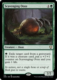 Scavenging Ooze (112) [Commander: Phyrexia: All Will Be One]