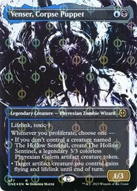 Venser, Corpse Puppet (Showcase) (Step-and-Compleat Foil) (477) [Phyrexia: All Will Be One]