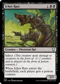 Ichor Rats (93) [Commander: Phyrexia: All Will Be One]