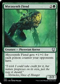 Mycosynth Fiend (109) [Commander: Phyrexia: All Will Be One]