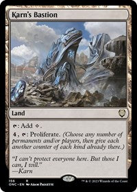 Karn's Bastion (156) [Commander: Phyrexia: All Will Be One]
