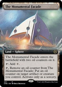 The Monumental Facade (Extended Art) (401) [Phyrexia: All Will Be One]