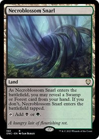 Necroblossom Snarl (160) [Commander: Phyrexia: All Will Be One]