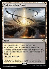Shineshadow Snarl (164) [Commander: Phyrexia: All Will Be One]