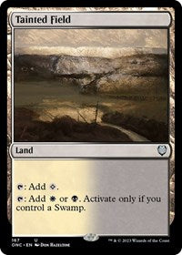 Tainted Field (167) [Commander: Phyrexia: All Will Be One]
