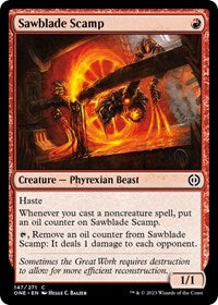 Sawblade Scamp (147) [Phyrexia: All Will Be One]