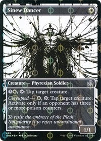 Sinew Dancer (Showcase) (Step-and-Compleat Foil) (426) [Phyrexia: All Will Be One]