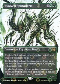 Evolved Spinoderm (Showcase) (Step-and-Compleat Foil) (452) [Phyrexia: All Will Be One]