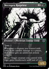 Necrogen Rotpriest (Showcase) (296) [Phyrexia: All Will Be One]