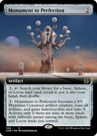Monument to Perfection (Extended Art) (396) [Phyrexia: All Will Be One]