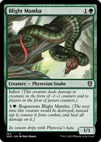 Blight Mamba (105) [Commander: Phyrexia: All Will Be One]
