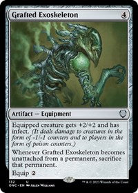 Grafted Exoskeleton (132) [Commander: Phyrexia: All Will Be One]