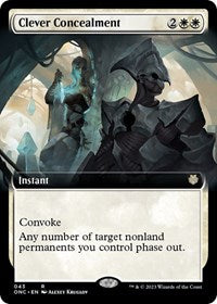 Clever Concealment (Extended Art) (43) [Commander: Phyrexia: All Will Be One]