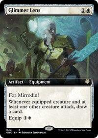 Glimmer Lens (Extended Art) (44) [Commander: Phyrexia: All Will Be One]