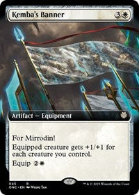 Kemba's Banner (Extended Art) (45) [Commander: Phyrexia: All Will Be One]
