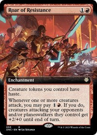 Roar of Resistance (Extended Art) (53) [Commander: Phyrexia: All Will Be One]