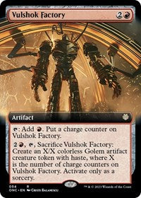 Vulshok Factory (Extended Art) (54) [Commander: Phyrexia: All Will Be One]