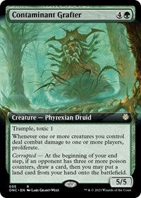 Contaminant Grafter (Extended Art) (55) [Commander: Phyrexia: All Will Be One]