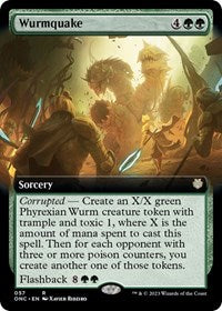 Wurmquake (Extended Art) (57) [Commander: Phyrexia: All Will Be One]
