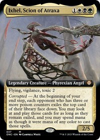 Ixhel, Scion of Atraxa (Extended Art) (37) [Commander: Phyrexia: All Will Be One]