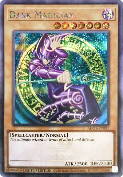 Dark Magician (Adidas Exclusive) (ADC1-EN001) [Miscellaneous Promotional Cards]
