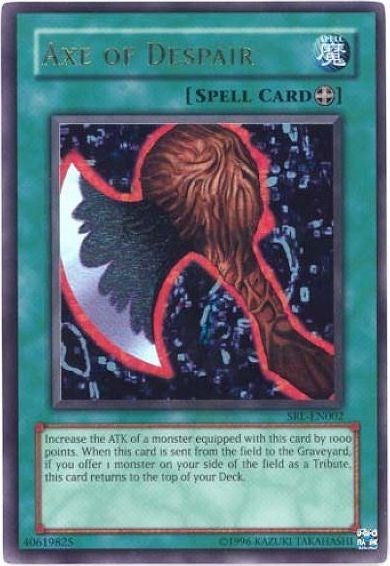 Axe of Despair (SRL-EN002) [Spell Ruler (Worldwide English)]