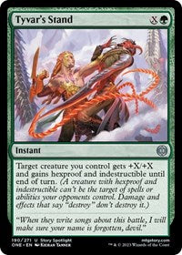 Tyvar's Stand (190) [Phyrexia: All Will Be One]