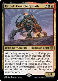Kethek, Crucible Goliath (206) [Phyrexia: All Will Be One]