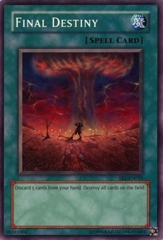 Final Destiny (SRL-EN035) [Spell Ruler (Worldwide English)]