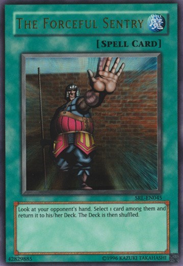 The Forceful Sentry (SRL-EN045) [Spell Ruler (Worldwide English)]