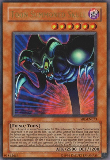 Toon Summoned Skull (SRL-EN073) [Spell Ruler (Worldwide English)]