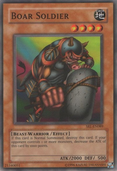 Boar Soldier (SRL-EN089) [Spell Ruler (Worldwide English)]