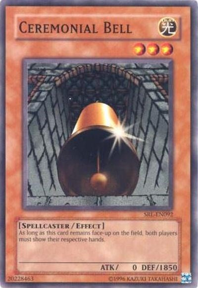 Ceremonial Bell (SRL-EN092) [Spell Ruler (Worldwide English)]