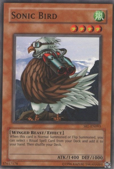 Sonic Bird (SRL-EN093) [Spell Ruler (Worldwide English)]