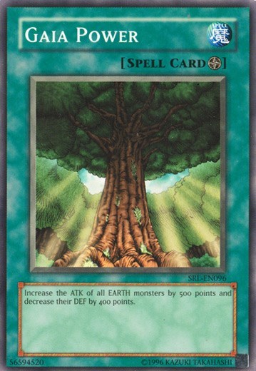 Gaia Power (SRL-EN096) [Spell Ruler (Worldwide English)]