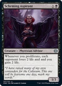 Scheming Aspirant (107) [Phyrexia: All Will Be One]