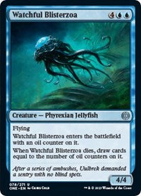 Watchful Blisterzoa (78) [Phyrexia: All Will Be One]