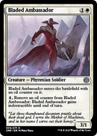 Bladed Ambassador (5) [Phyrexia: All Will Be One]