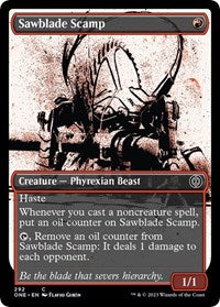 Sawblade Scamp (Showcase) (292) [Phyrexia: All Will Be One]