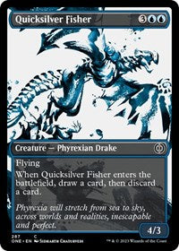 Quicksilver Fisher (Showcase) (287) [Phyrexia: All Will Be One]