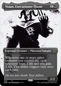 Vraan, Executioner Thane (Showcase) (309) [Phyrexia: All Will Be One]