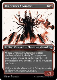 Urabrask's Anointer (Showcase) (293) [Phyrexia: All Will Be One]