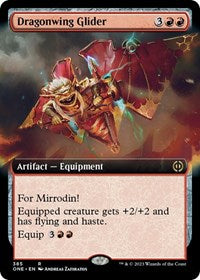 Dragonwing Glider (Extended Art) (385) [Phyrexia: All Will Be One]