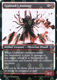 Urabrask's Anointer (Showcase) (Step-and-Compleat Foil) (450) [Phyrexia: All Will Be One]