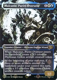 Malcator, Purity Overseer (Showcase) (Step-and-Compleat Foil) (468) [Phyrexia: All Will Be One]