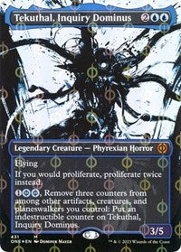 Tekuthal, Inquiry Dominus (Showcase) (Step-and-Compleat Foil) (431) [Phyrexia: All Will Be One]