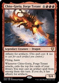 Chiss-Goria, Forge Tyrant (25) [Commander: Phyrexia: All Will Be One]